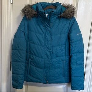 Columbia winter puffer coat